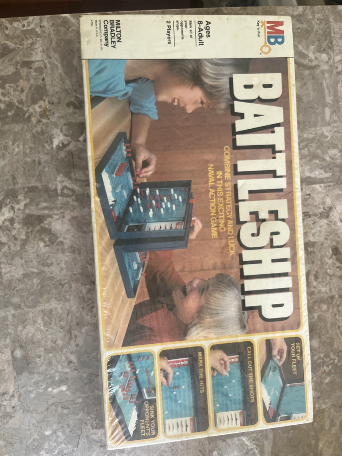Vintage 1978 Milton Bradley Battleship Board Game Brand New – Sealed – Read