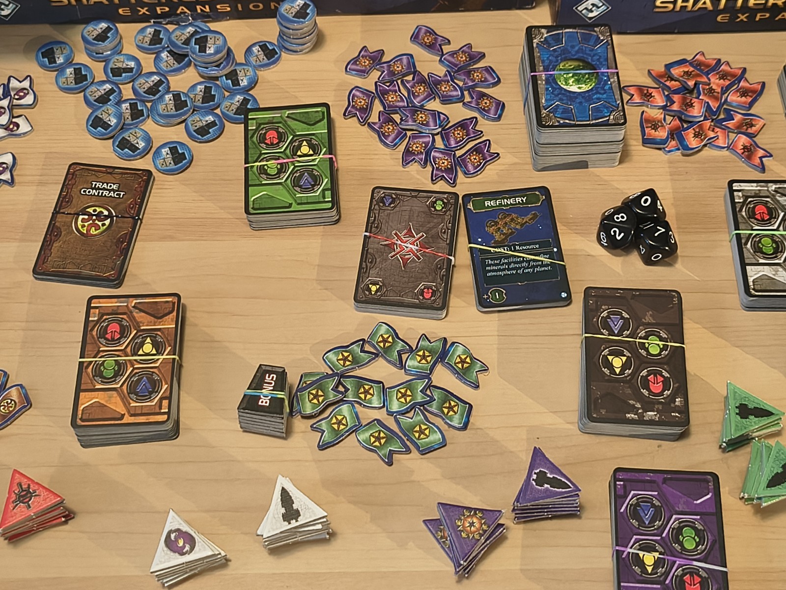 Twilight Imperium Third Edition Shattered Empire Expansion Missing A Few items
