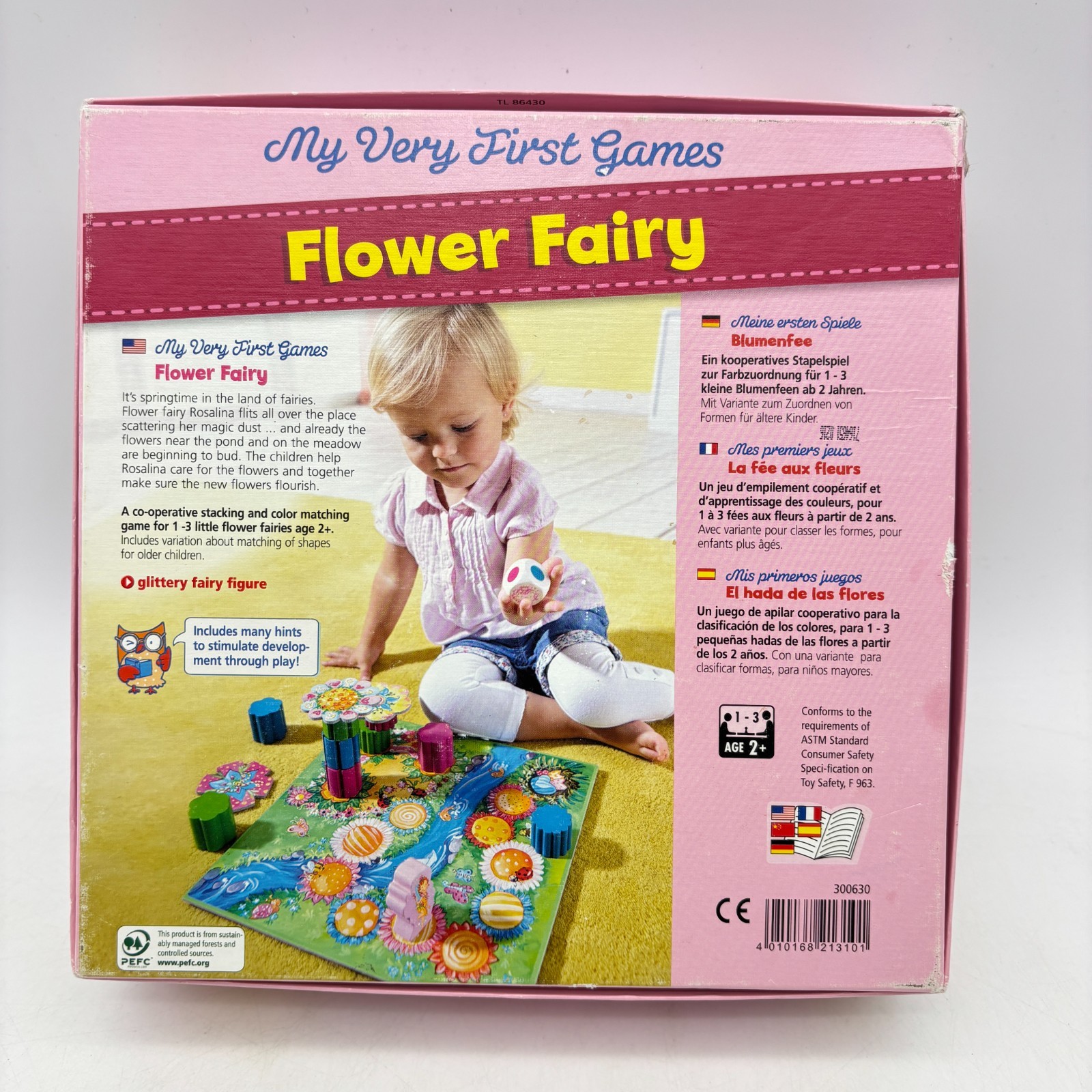 Flower Fairy COMPLETE HABA 2014 Wooden Children’s Kids Toys La fée aux fleurs