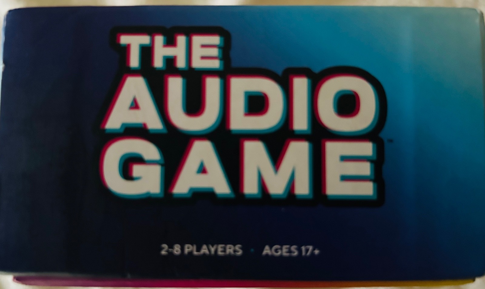 The Audio Game by Wilder Toys NEW Audio App Game 2 to 8 players New In Box