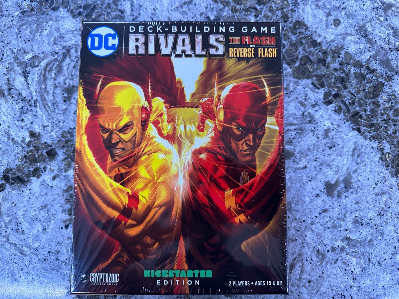 DC Comics Deck Building Game Injustice Rivals Kickstarter Exclusives KS BOARD