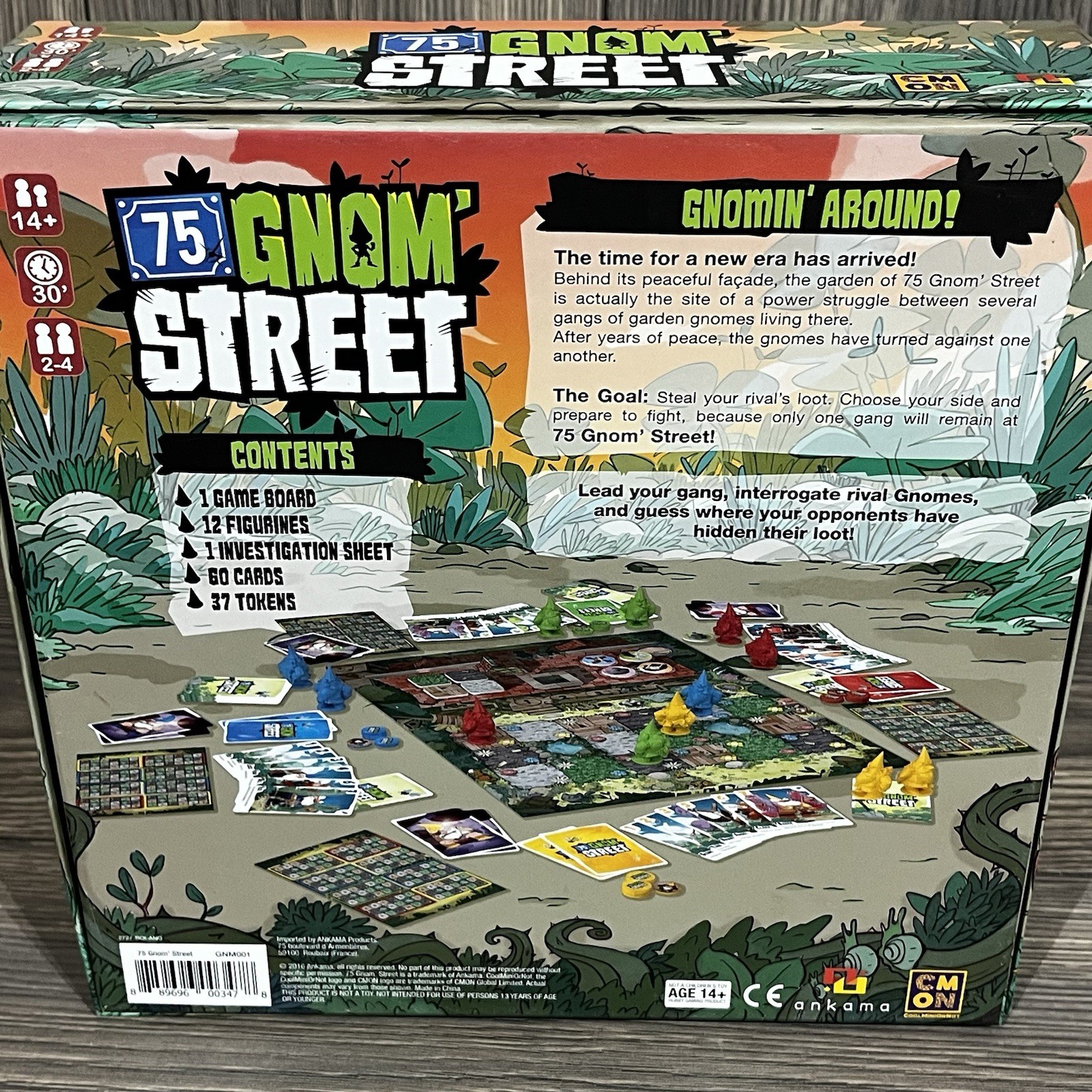 75 Gnom’ Street Board Game Garden 2016 Ankama Products Gnome Family Fun