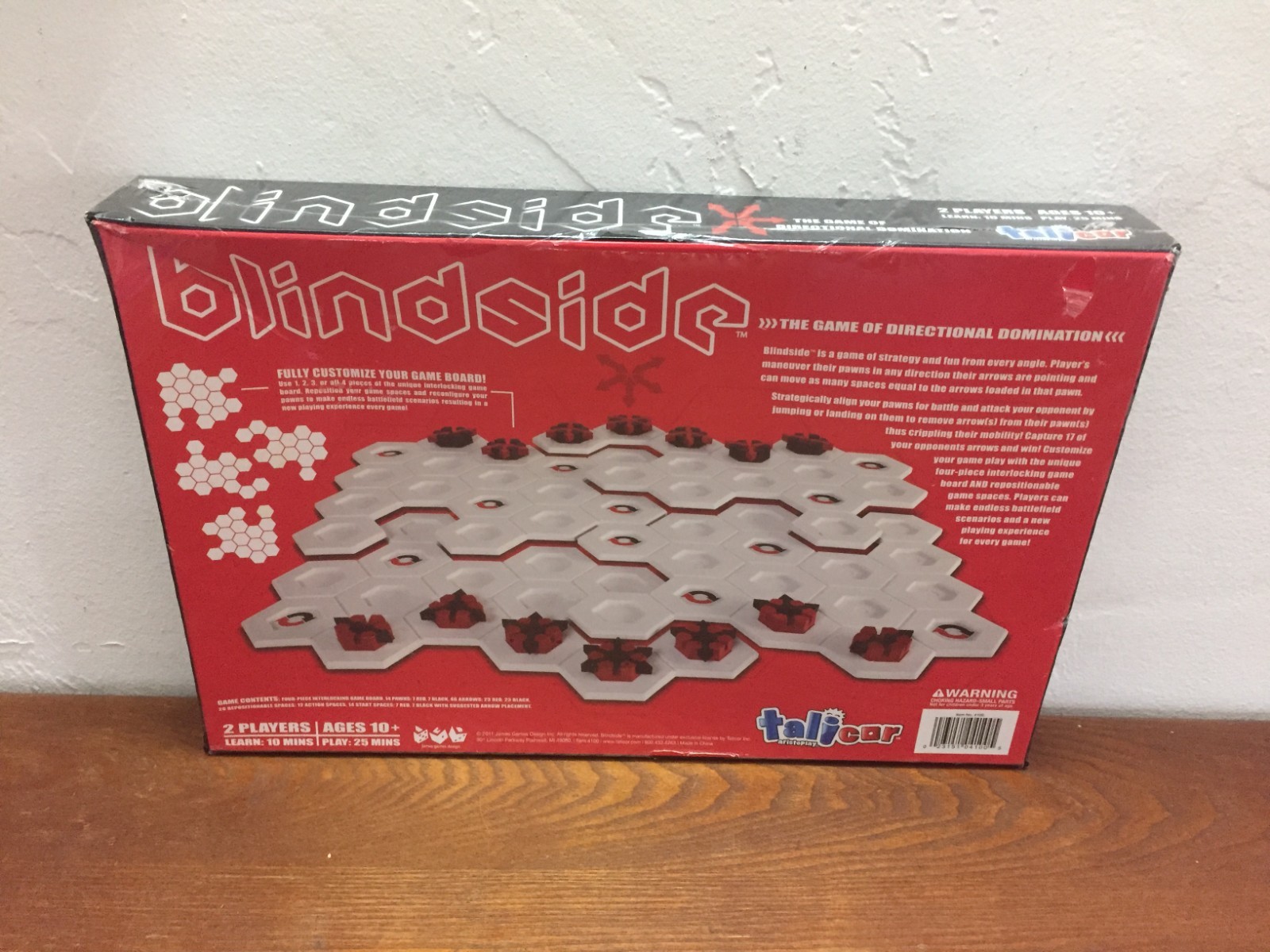 Blindside: The Game of Directional Domination – Board Game by JGD (2011) – New