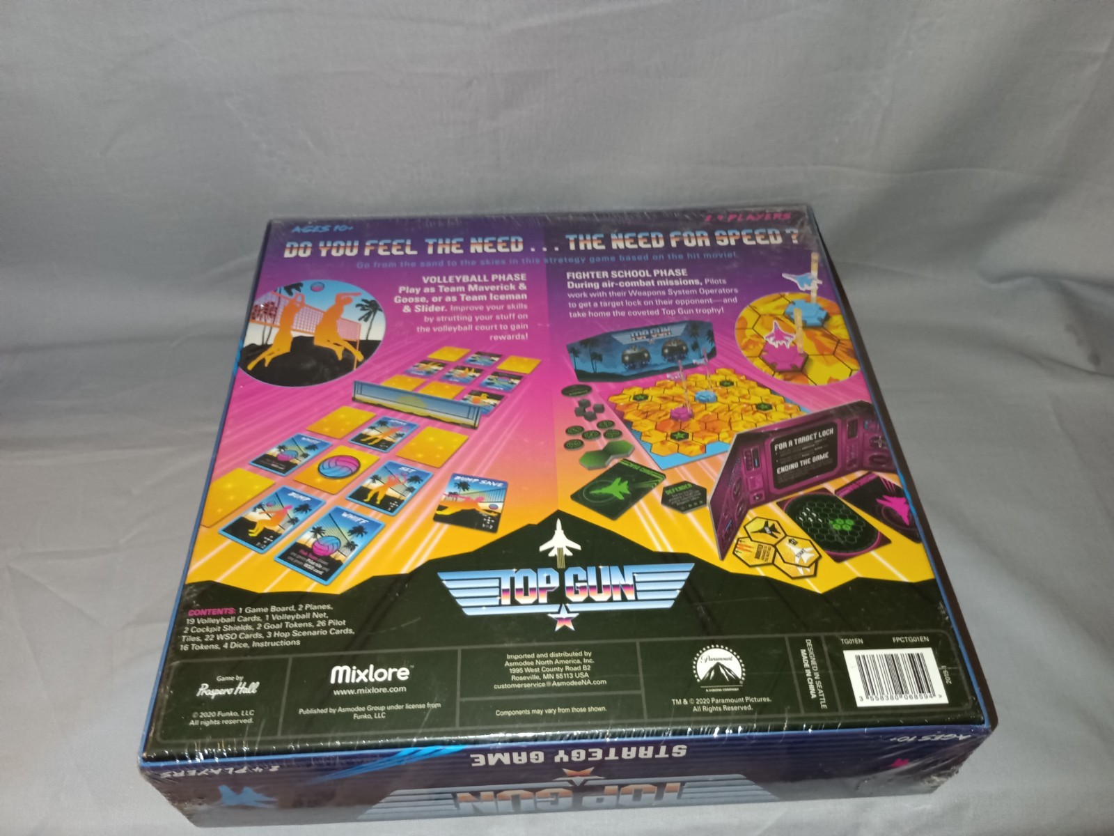 Top Gun Strategy Game New and Sealed Board Game 1980s