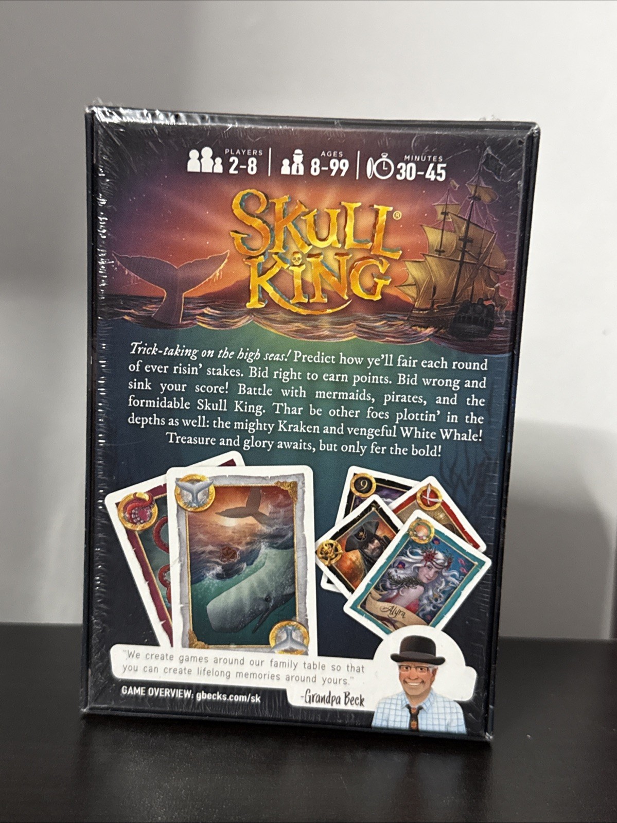 Grandpa Beck’s Skull King Card Game 2021 Edition Brand New Sealed
