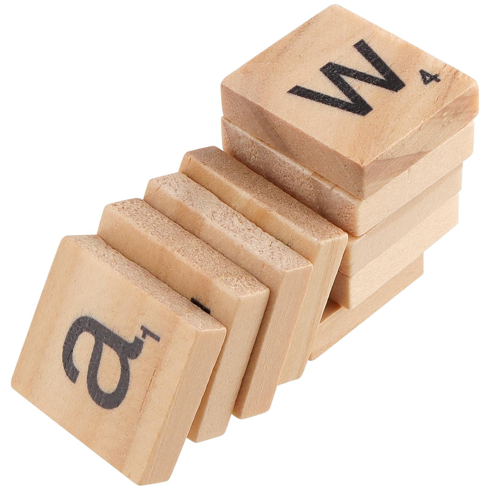 1200 PCS Wooden Letters Tiles, Small Letter Tile for Crafts, Wooden Alphabet …