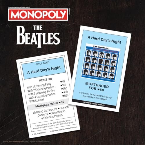 Monopoly: The Beatles Officially Licensed Collectible Game