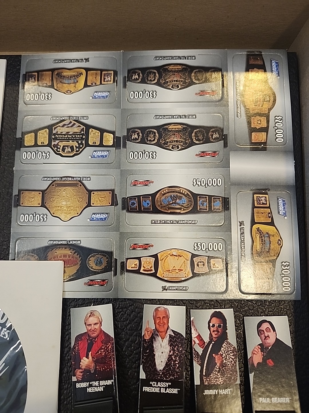 WWE DVD Board Game Specialty Board Games 2nd Ed Complete Exc Raw Smackdown 2006