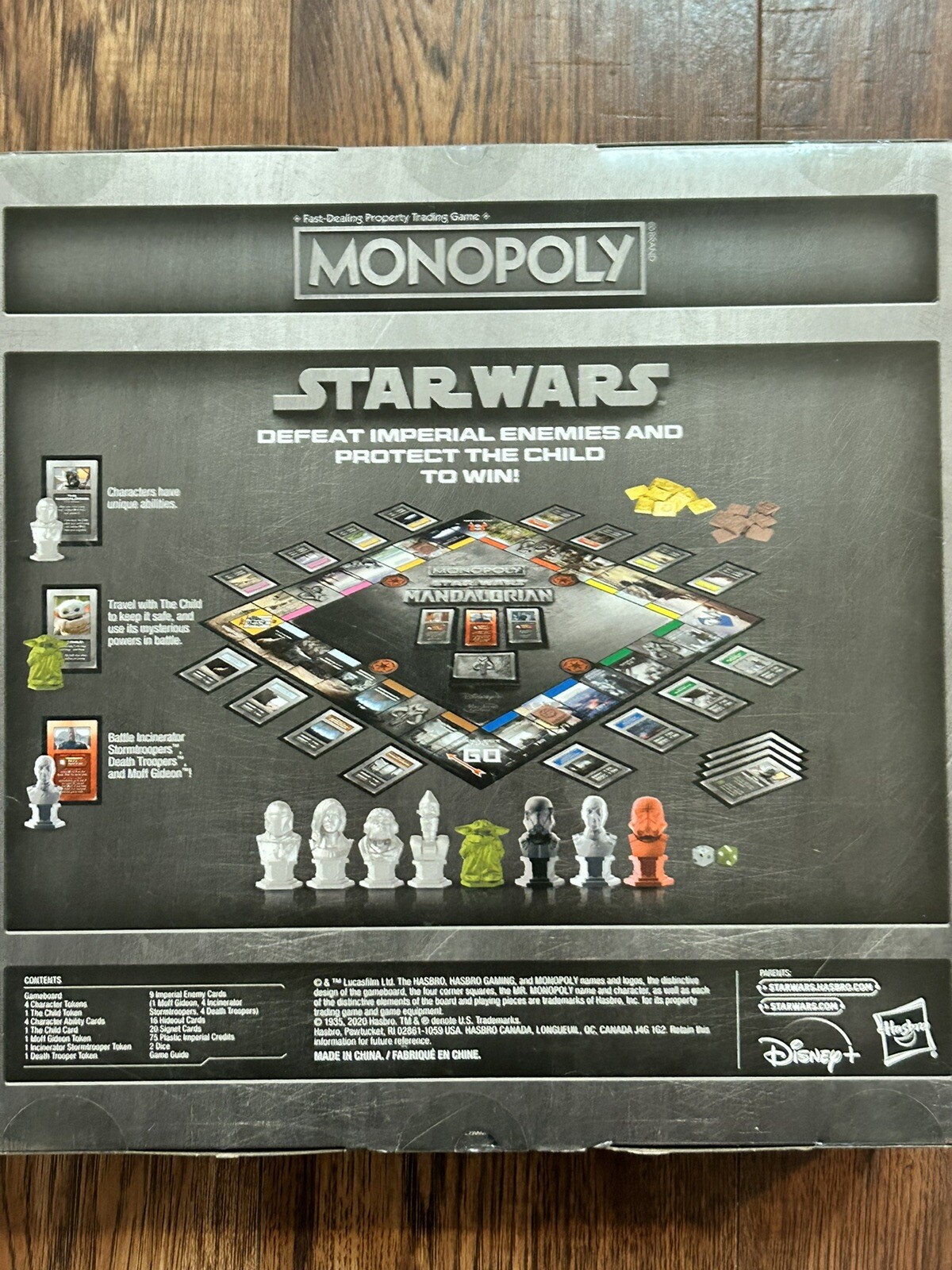 Star Wars The Mandalorian Monopoly Board Game New Sealed Grogu 2020 Edition