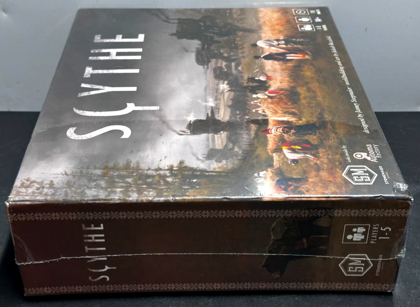 Stonemaier Games SCYTHE Board Game STM600 1-5 Players 115 Minutes – NEW Sealed