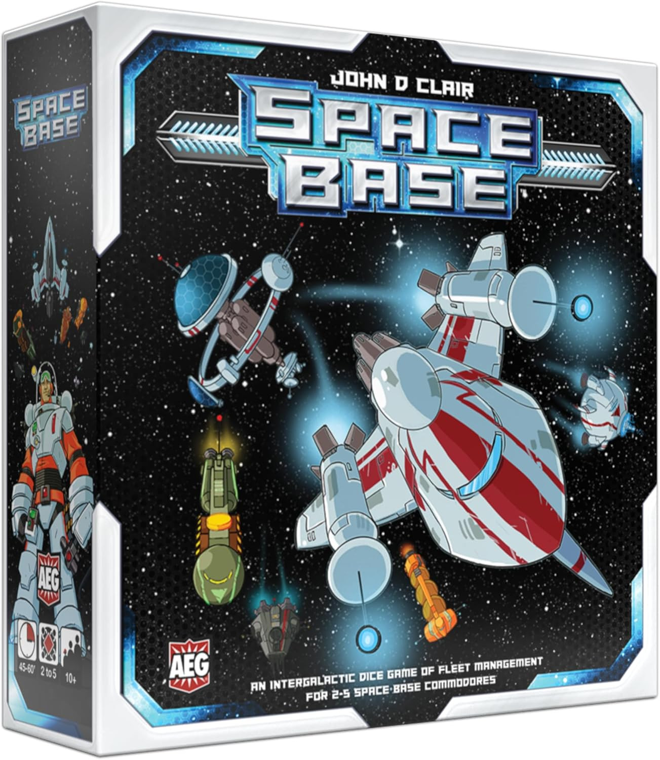 Space Base | Space Exploration Engine Building Interactive Family Dice Game | Bl