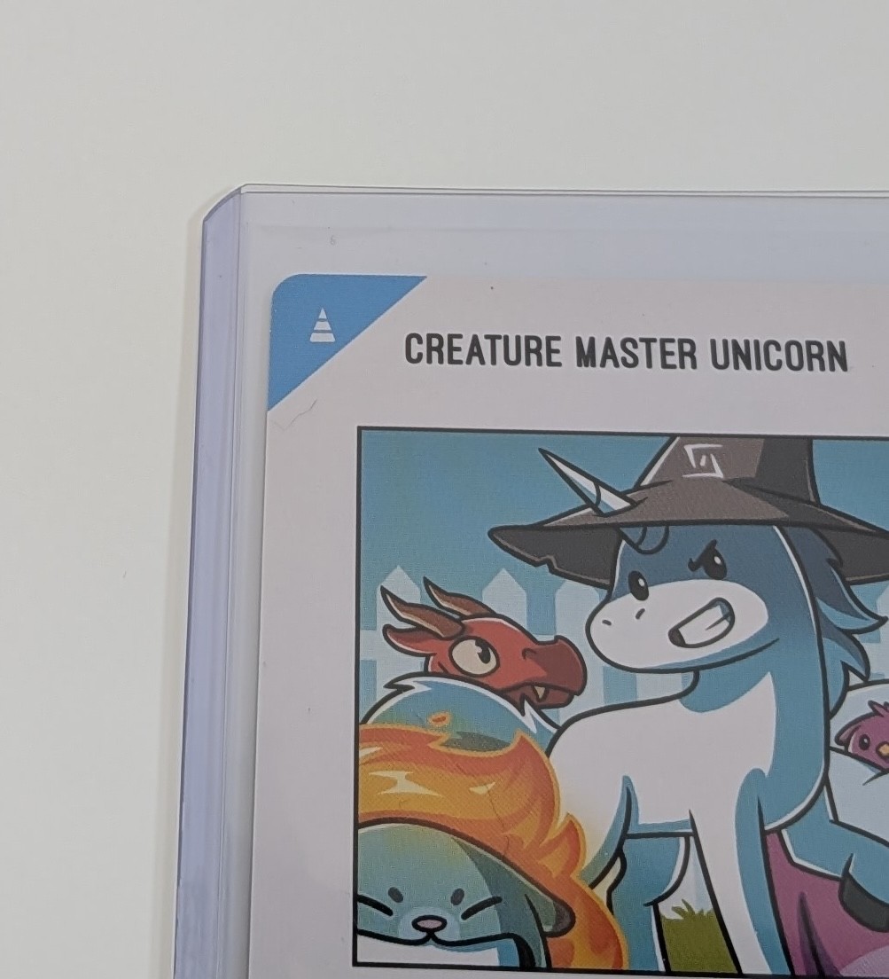 Unstable Unicorns Creature Master Unicorn Kickstarter Exclusive Promo Card New