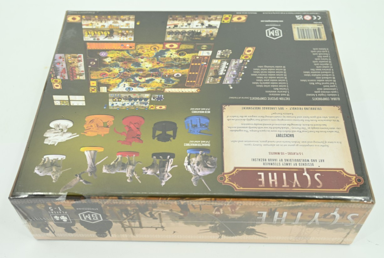 2015 Stonemaier Games Scythe Board Game STM600 NEW Factory Sealed