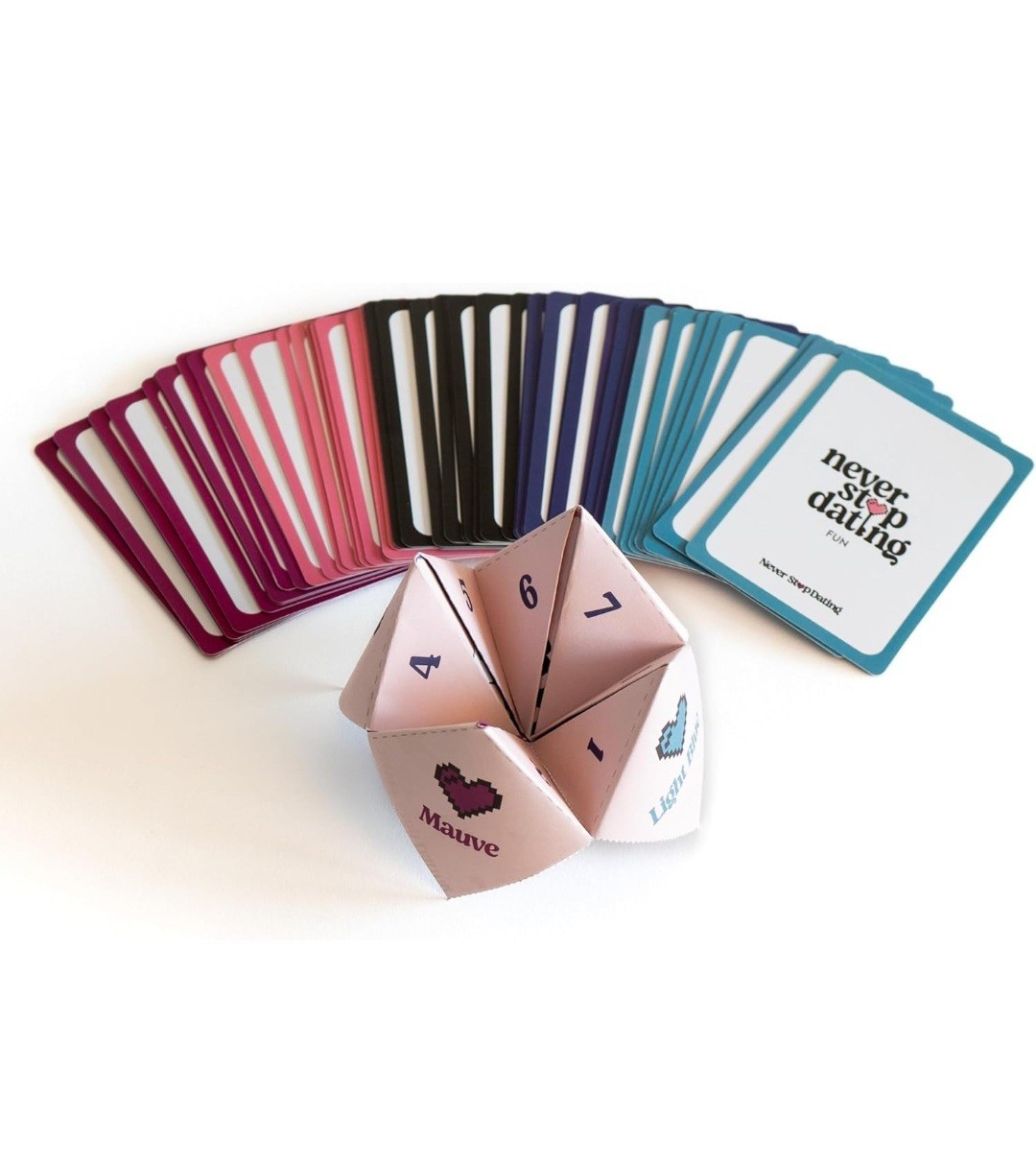 Never Stop Dating – The Ultimate Romantic Date Night Activity Game for Couples –
