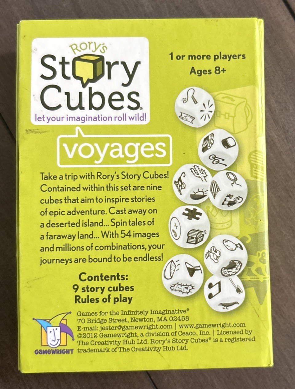 Rory’s Story Cubes Classic, Actions, Voyages Bundle Dice Game Gamewright