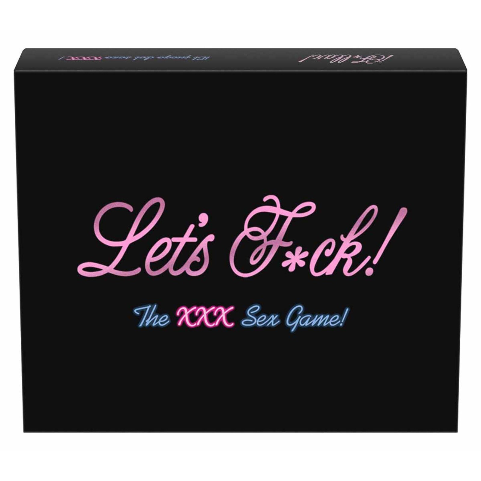 Lets Fck Sex Couples Board Game Kinky Fantasy Romance Adult Gift NEW