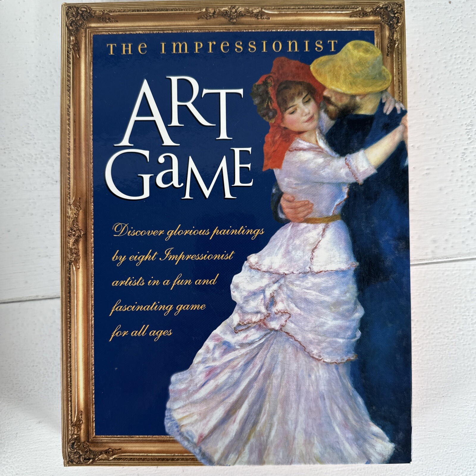 Impressionist & Renaissance Art Games Paintings All Ages Book Cards Memory Lot