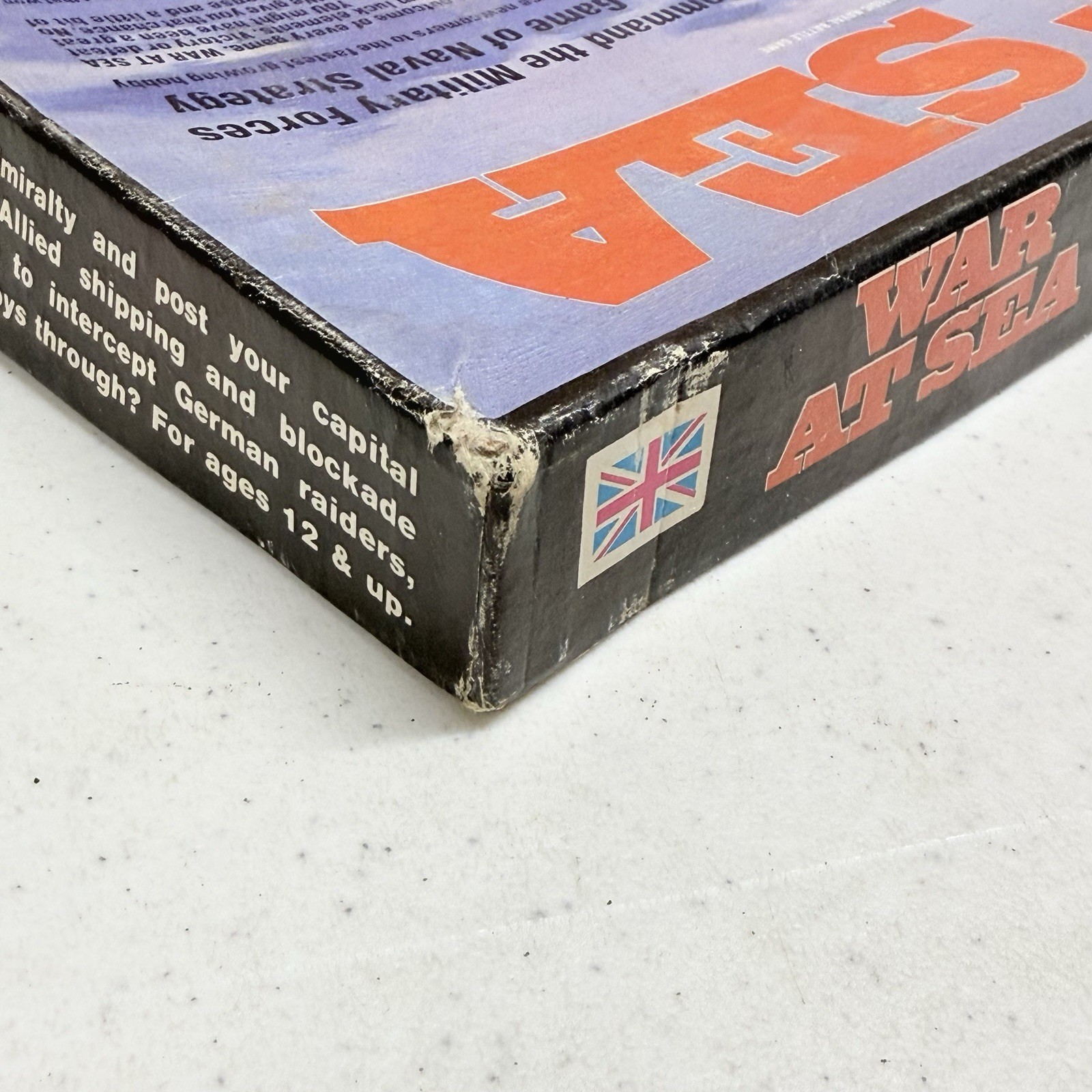 Avalon Hill War at Sea Strategy Game 1976 Complete Vintage Naval Wargame