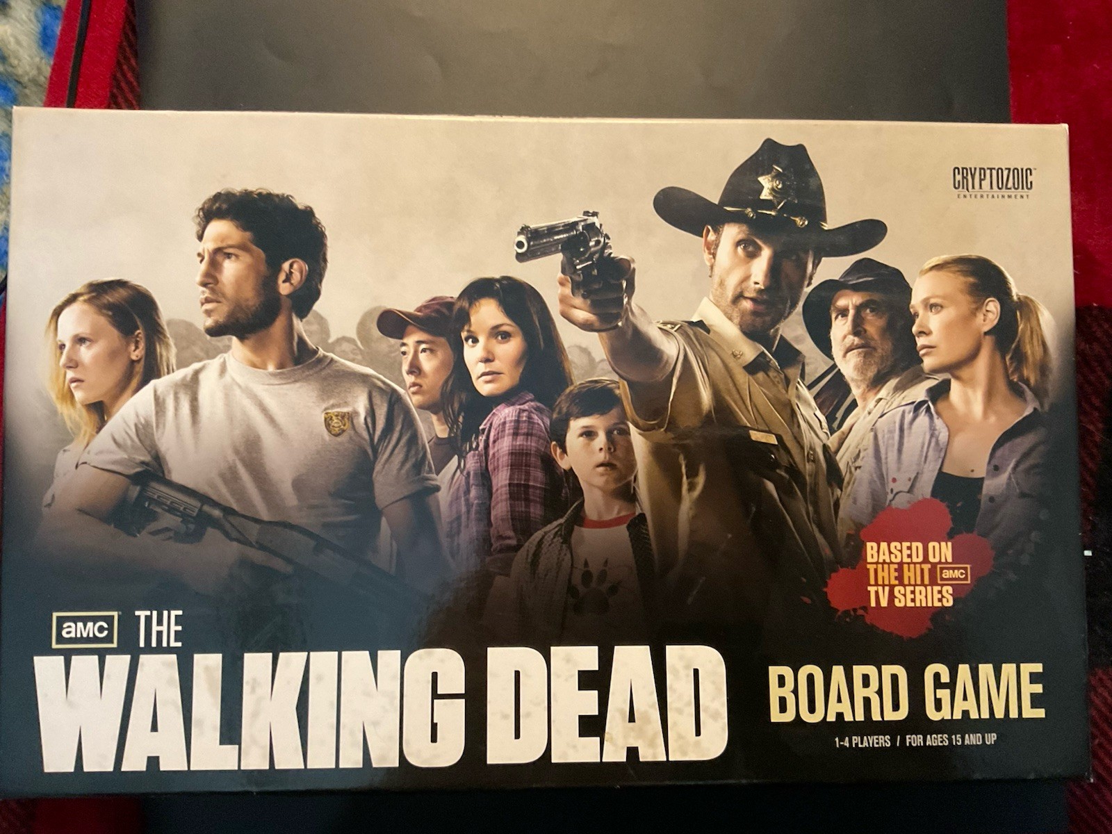 The Walking Dead Cryptozoic Board Game 1-4 Players Ages 15+ 2011 See Description