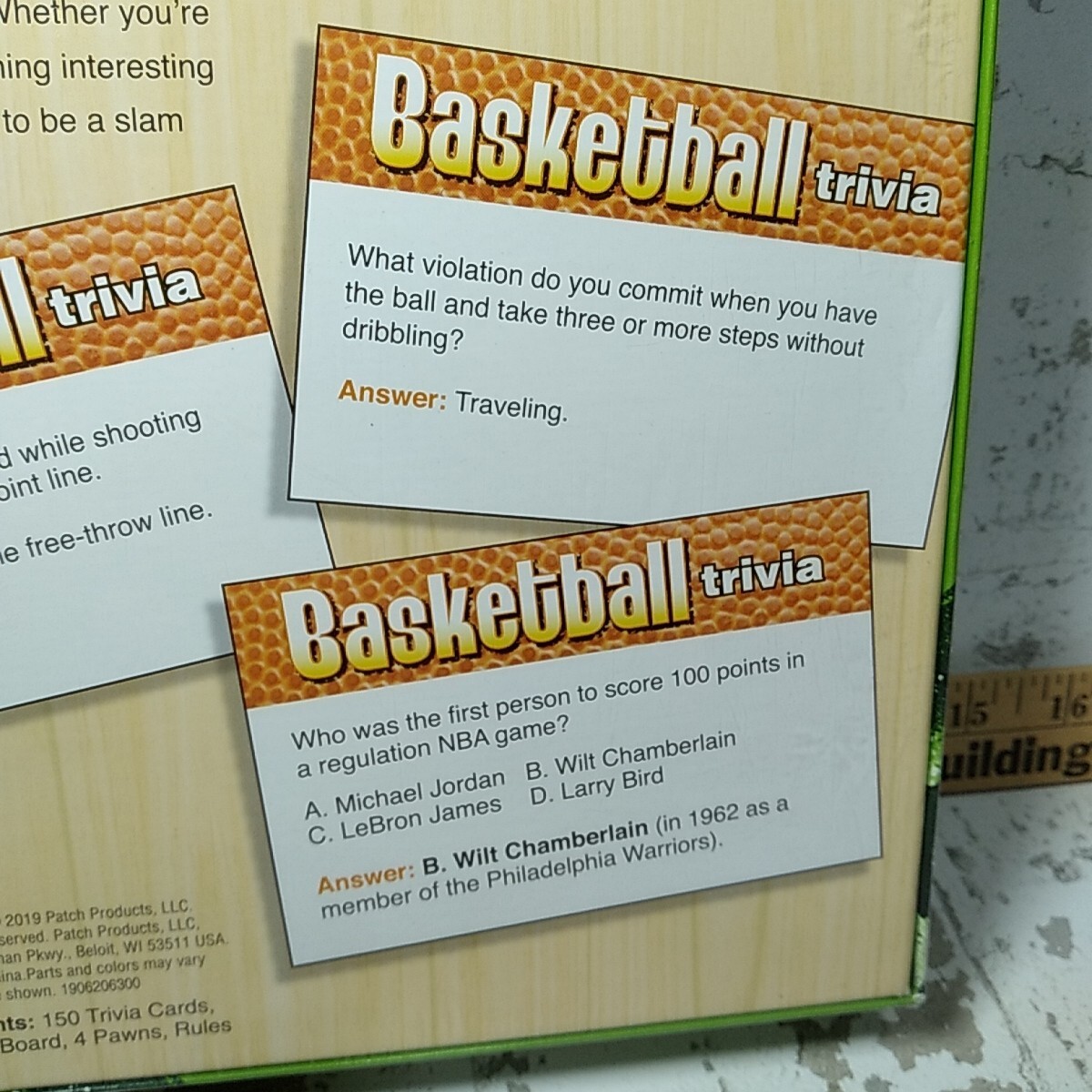 Basketball Trivia Game 2-4 Players Ages 8 And Up Sealed
