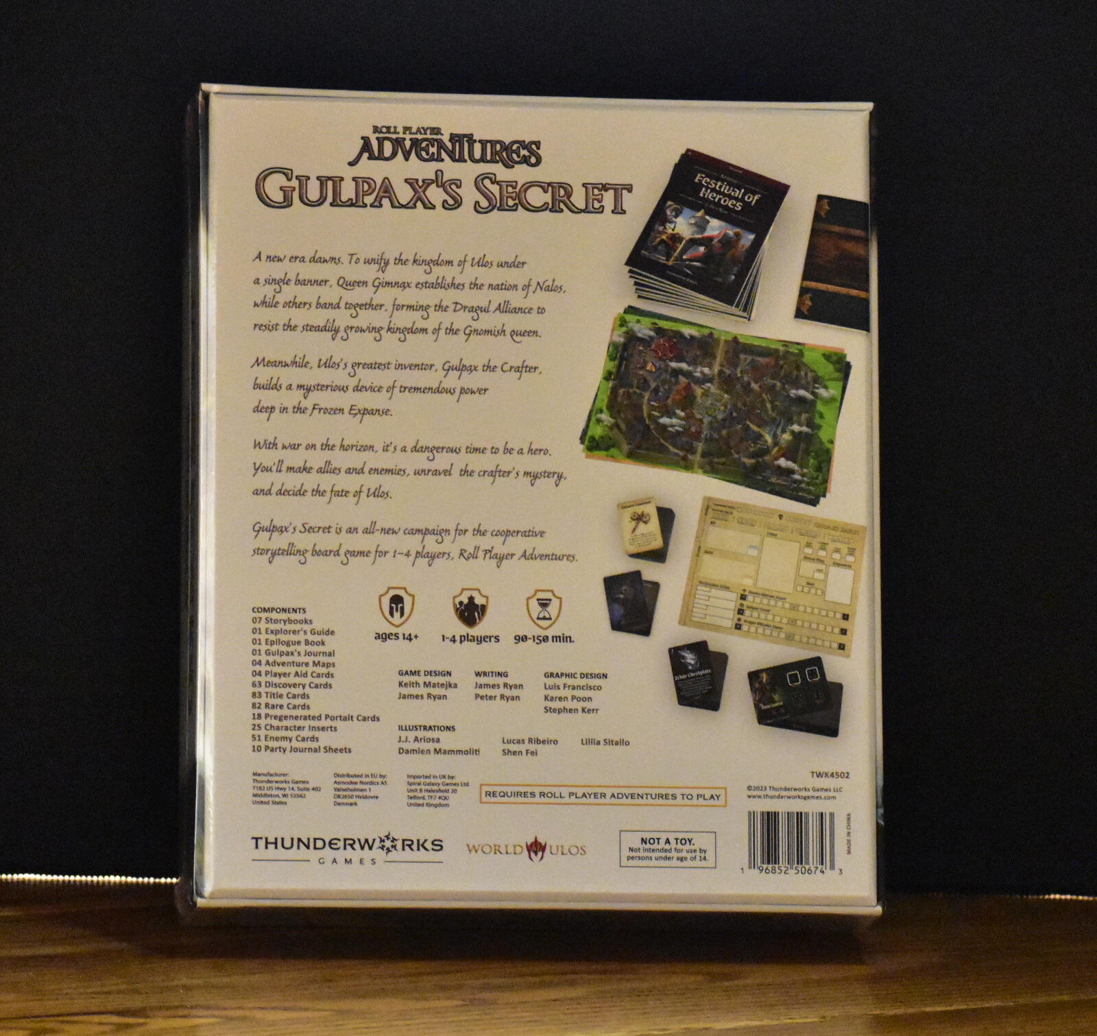 Thunderworks Games- Roll Player Adventures: Gulpax’s Secret Expansion
