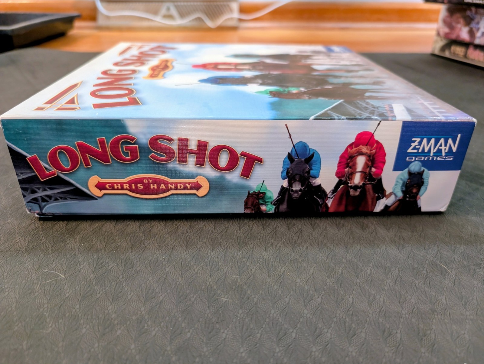Long Shot The Horse Racing Board Game (2009) by Z-Man 3-8 Players 60 Minutes