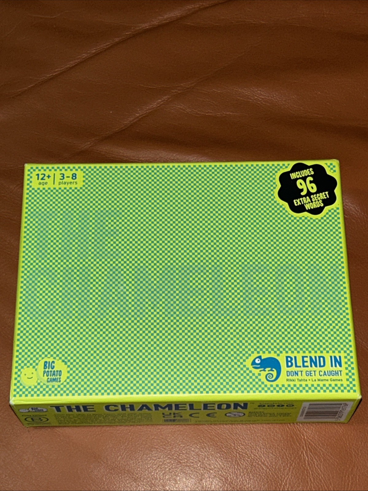 Big Potato The Chameleon Blend In Don’t Get Caught Family Game -Extra Words NEW