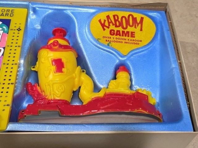 Vintage 1960’s Kaboom Balloon Busting Game by Ideal – In Box