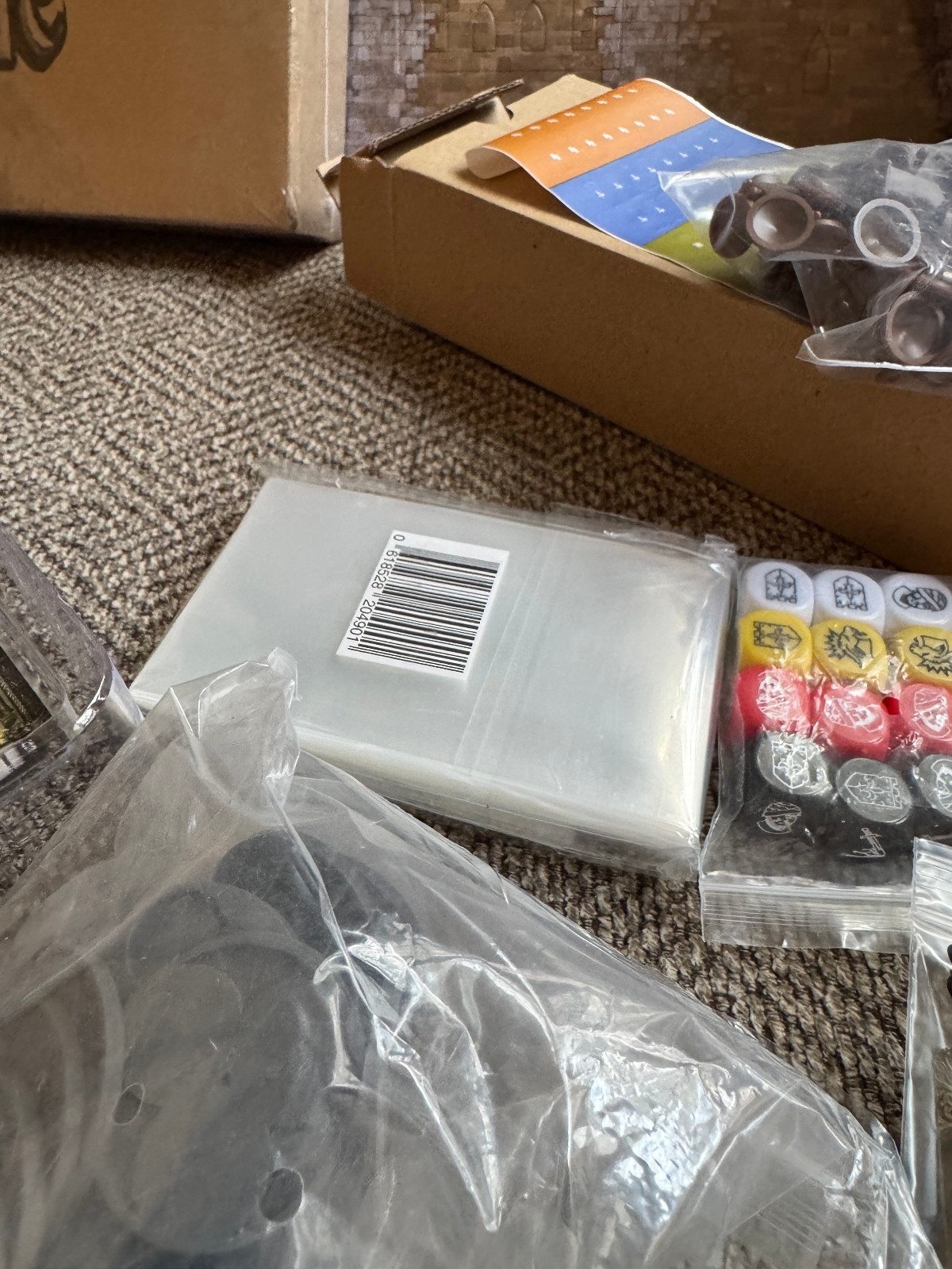 Mythic Games Board Game Joan of Arc Plunder Box and Extras