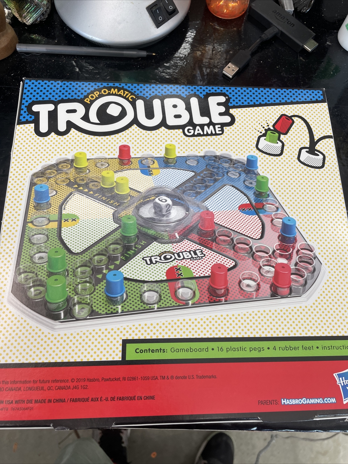 Hasbro Trouble Board Game – A5064 P-012