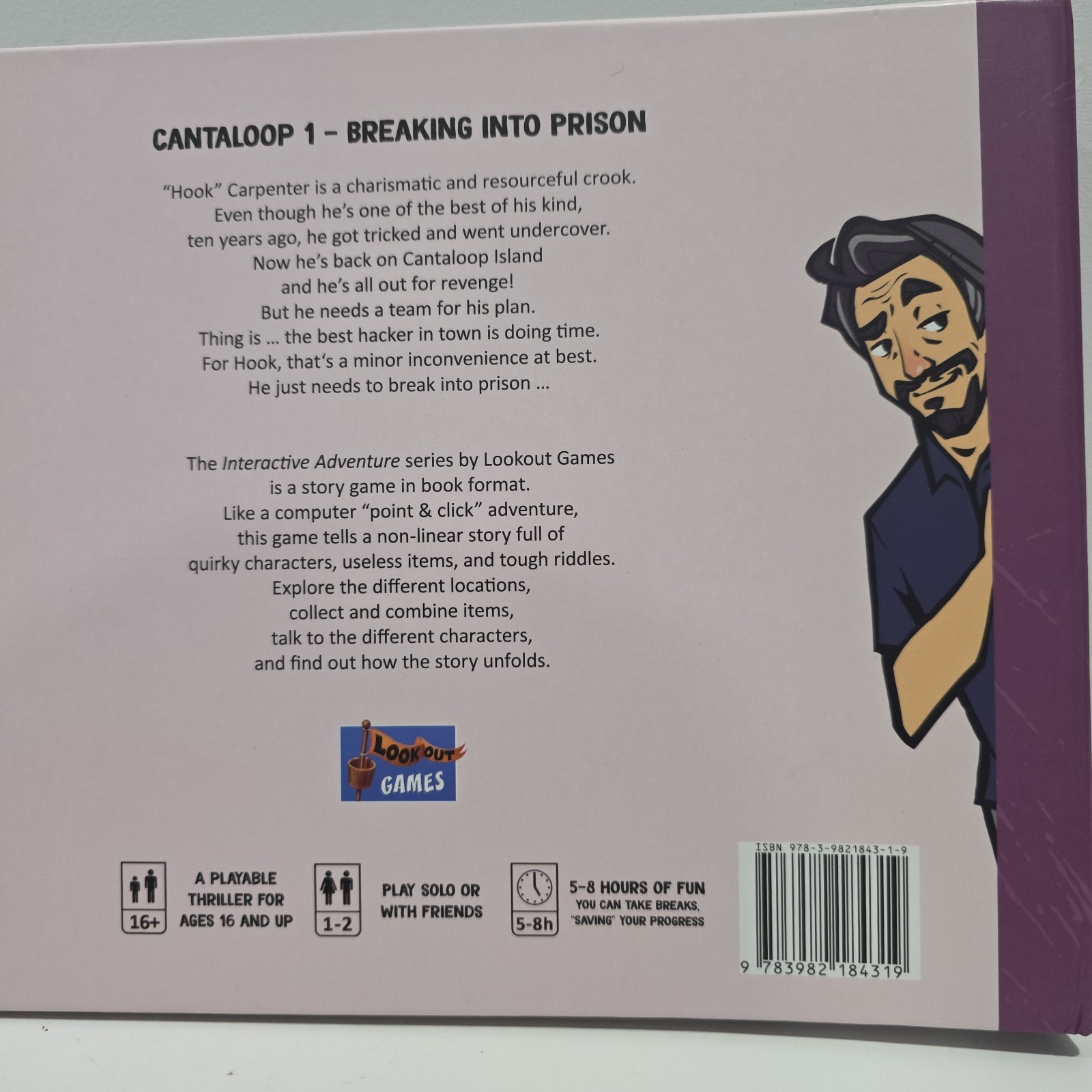 Cantaloop Book 1 Breaking into Prison – 100% Complete No Writing Ready To Play!!