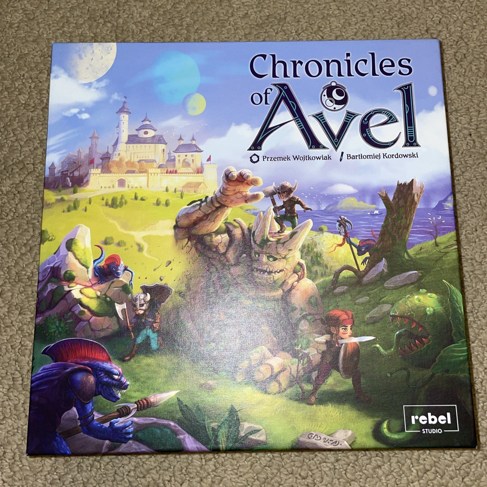 Chronicles of Avel Cooperative Board Game Family and Kid Friendly Rebel Studio