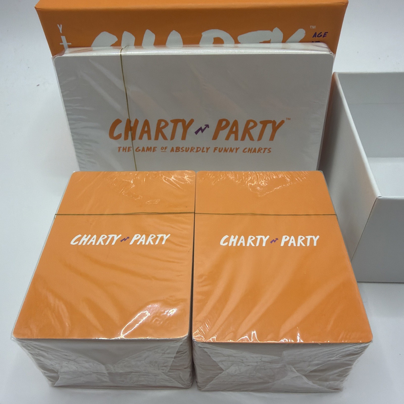 Charty Party The Game of Absurdly Funny Charts Adult Card Game NIB