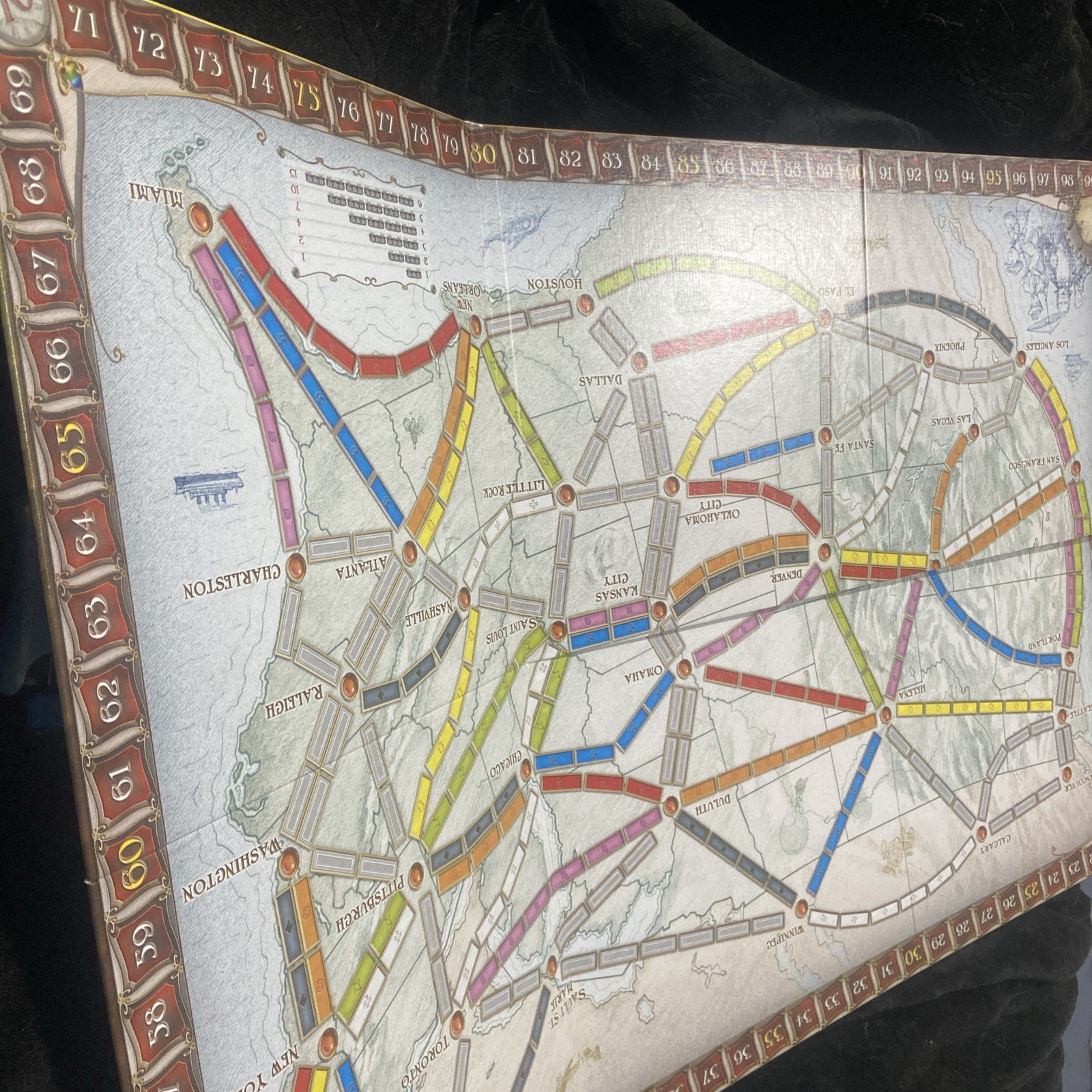 Days of Wonder Ticket To Ride by Alan R. Moon Train Adventure Board Game Family