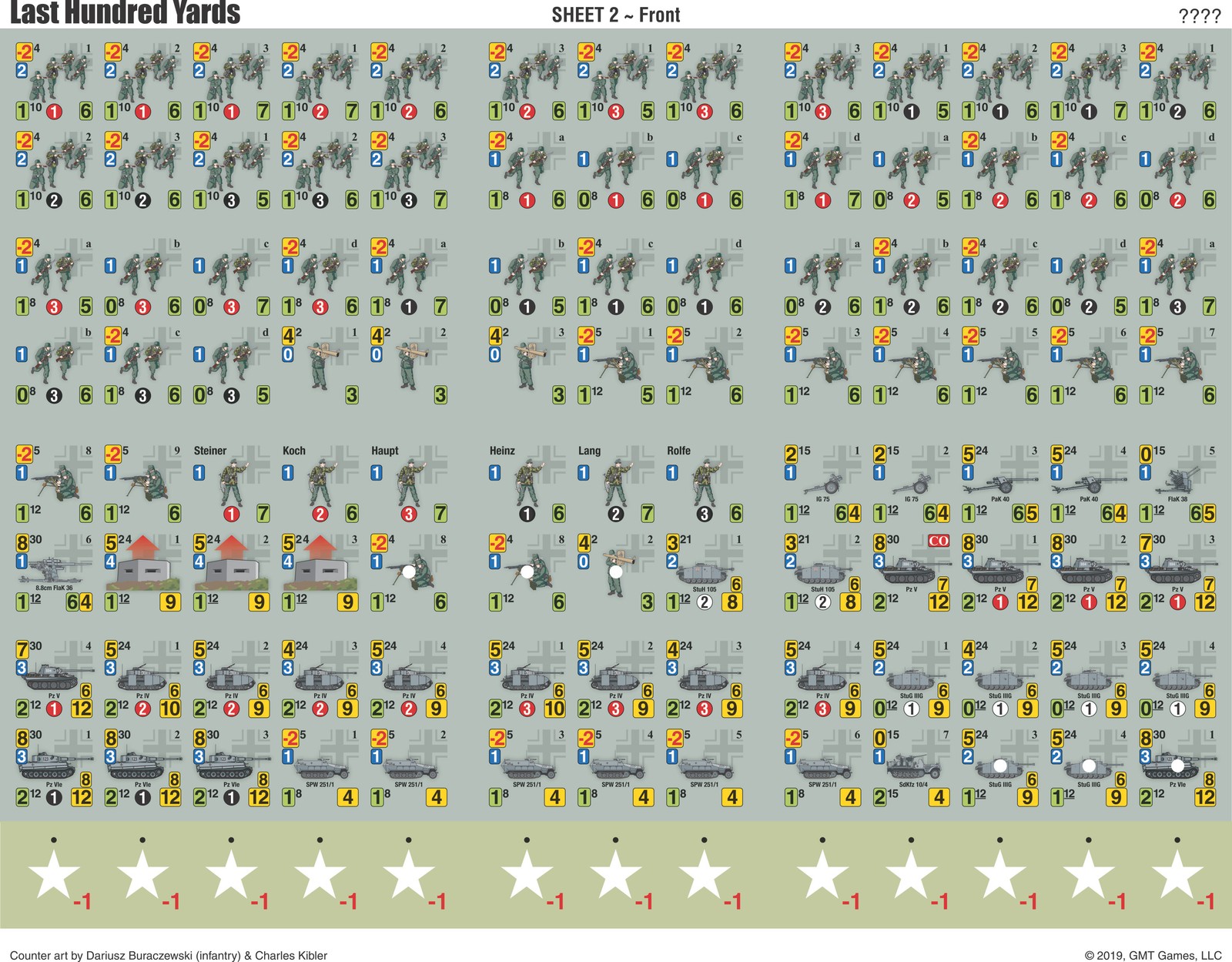 GMT Games The Last Hundred Yards Vol 5: For King & Country GMT 2501