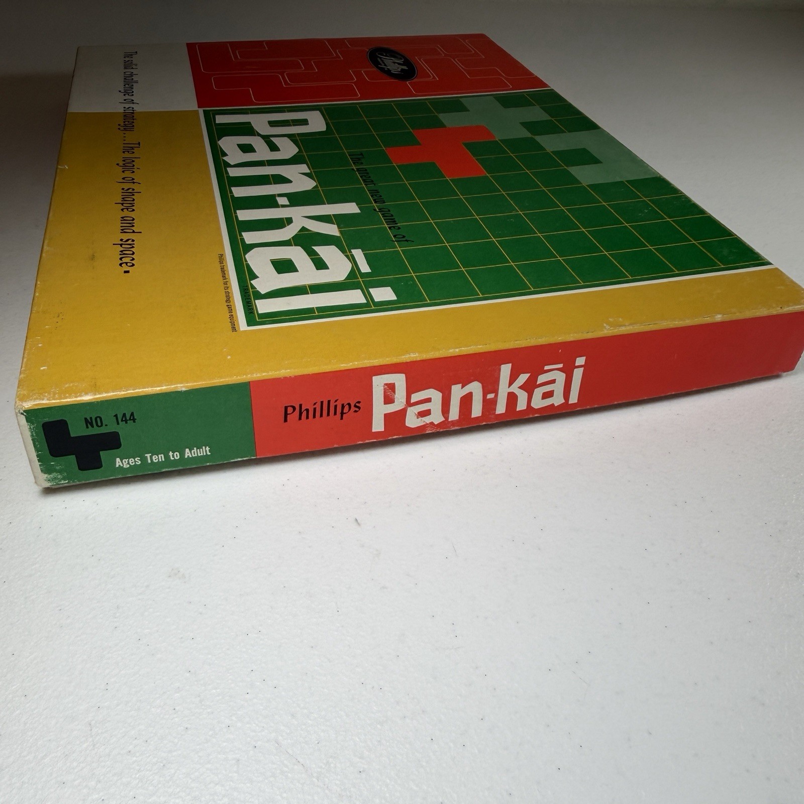 Phillips Strategy Games Pan-Kai 1961 vintage board game #144 ages 10 to adult
