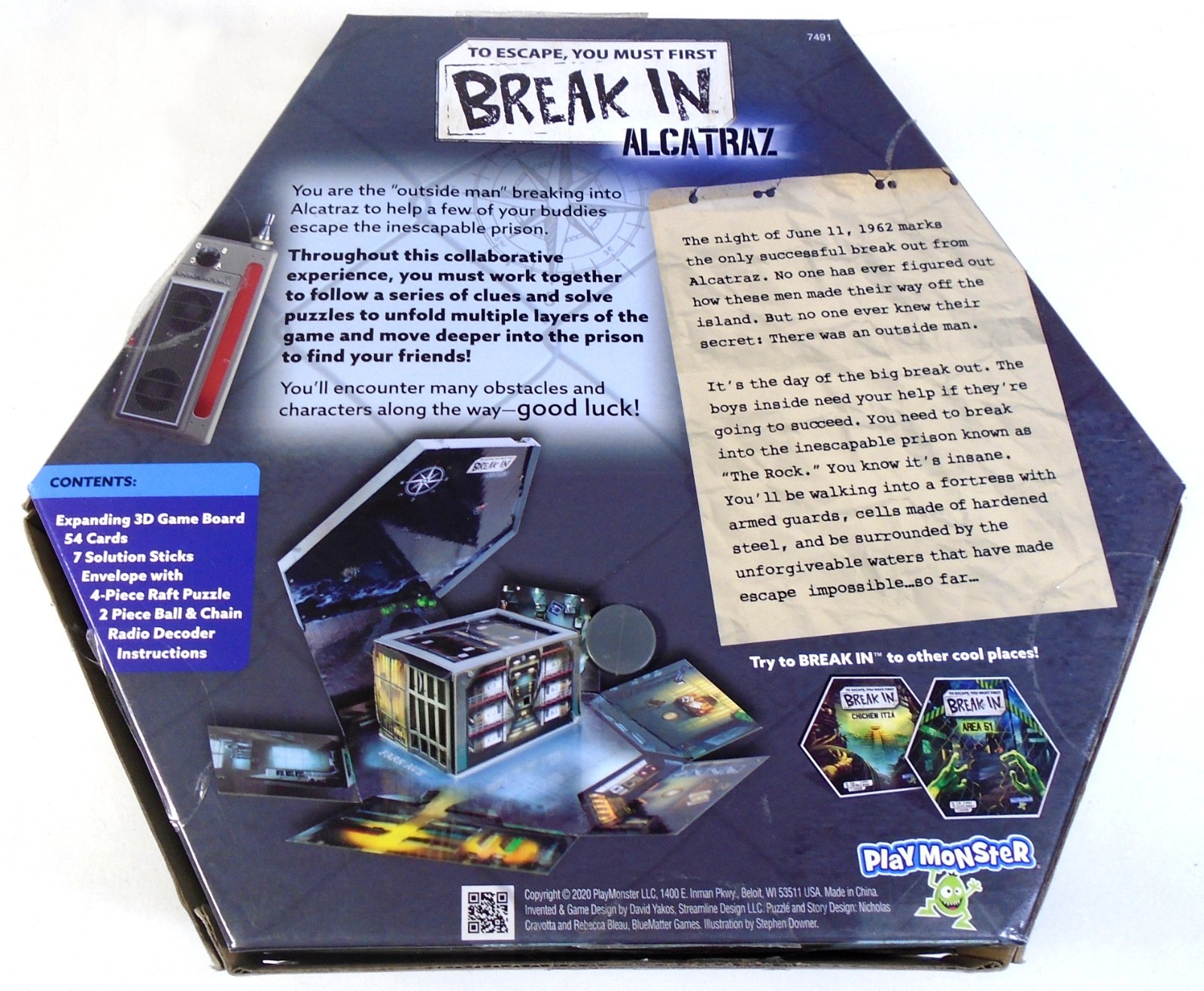 Break In Alcatraz Game – To Escape, You Must First Break in!