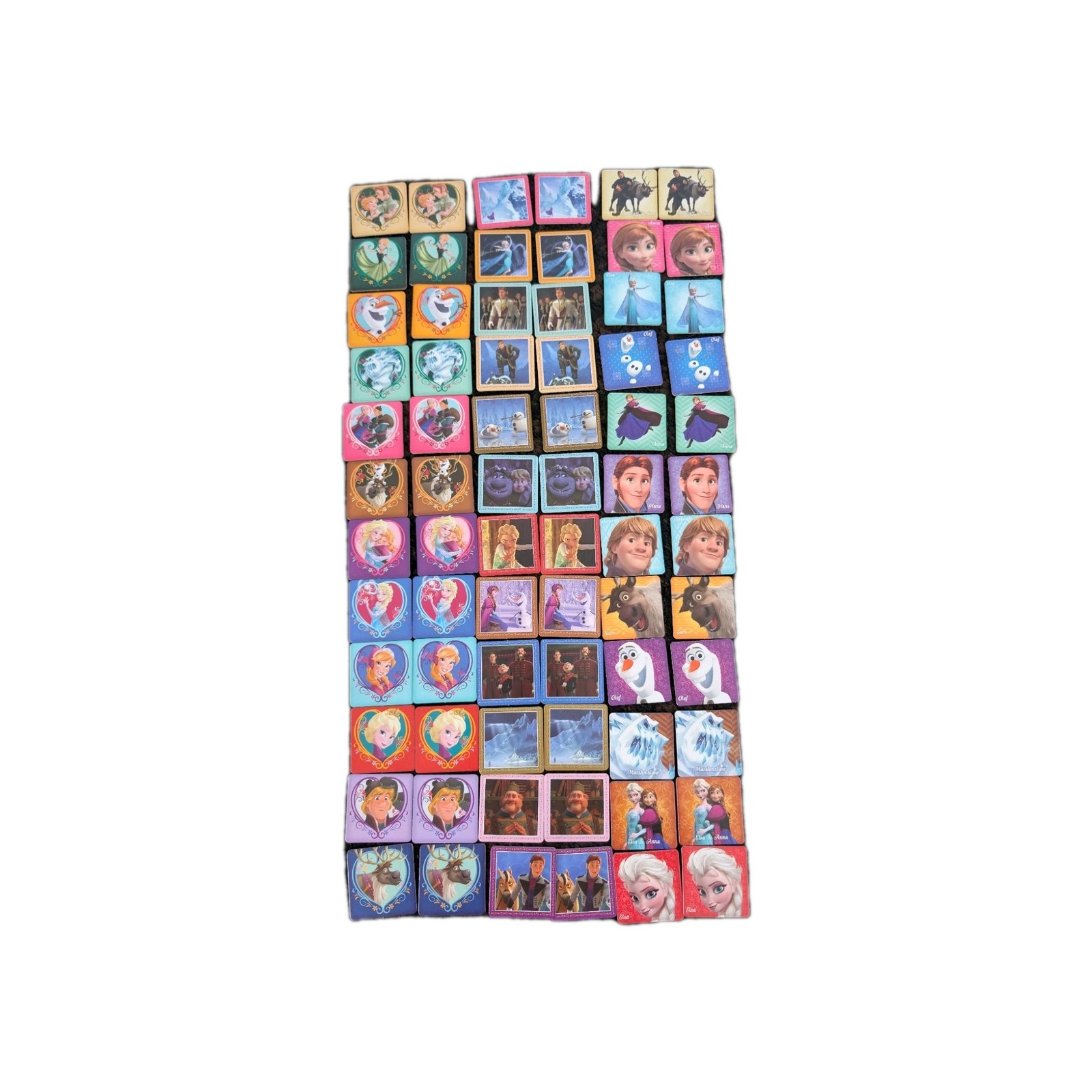 Disney Frozen Matching Memory Picture Card Preschool Game Age 3+ (Cards Only)