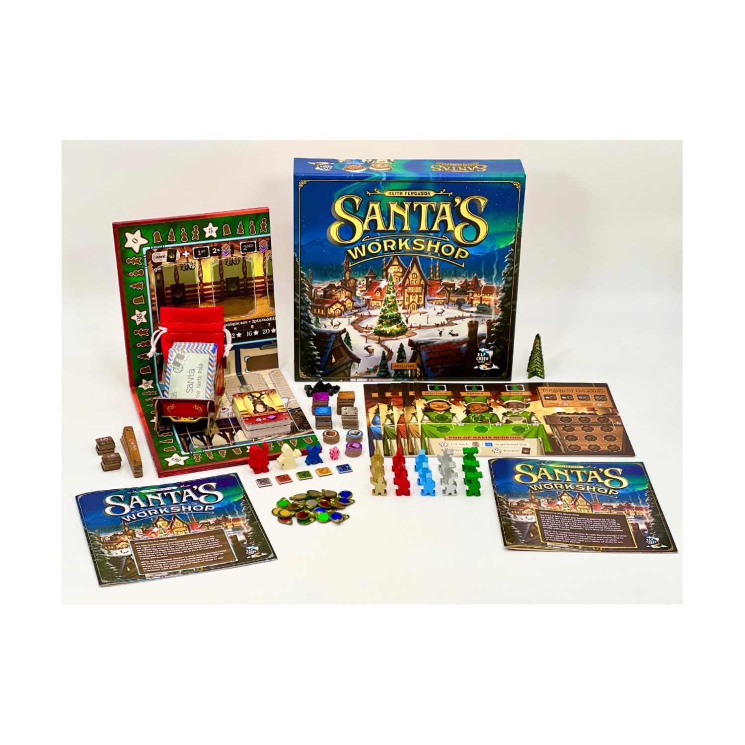 Board Game Santa’s Workshop (First Christmas Ed) Box EX/NM