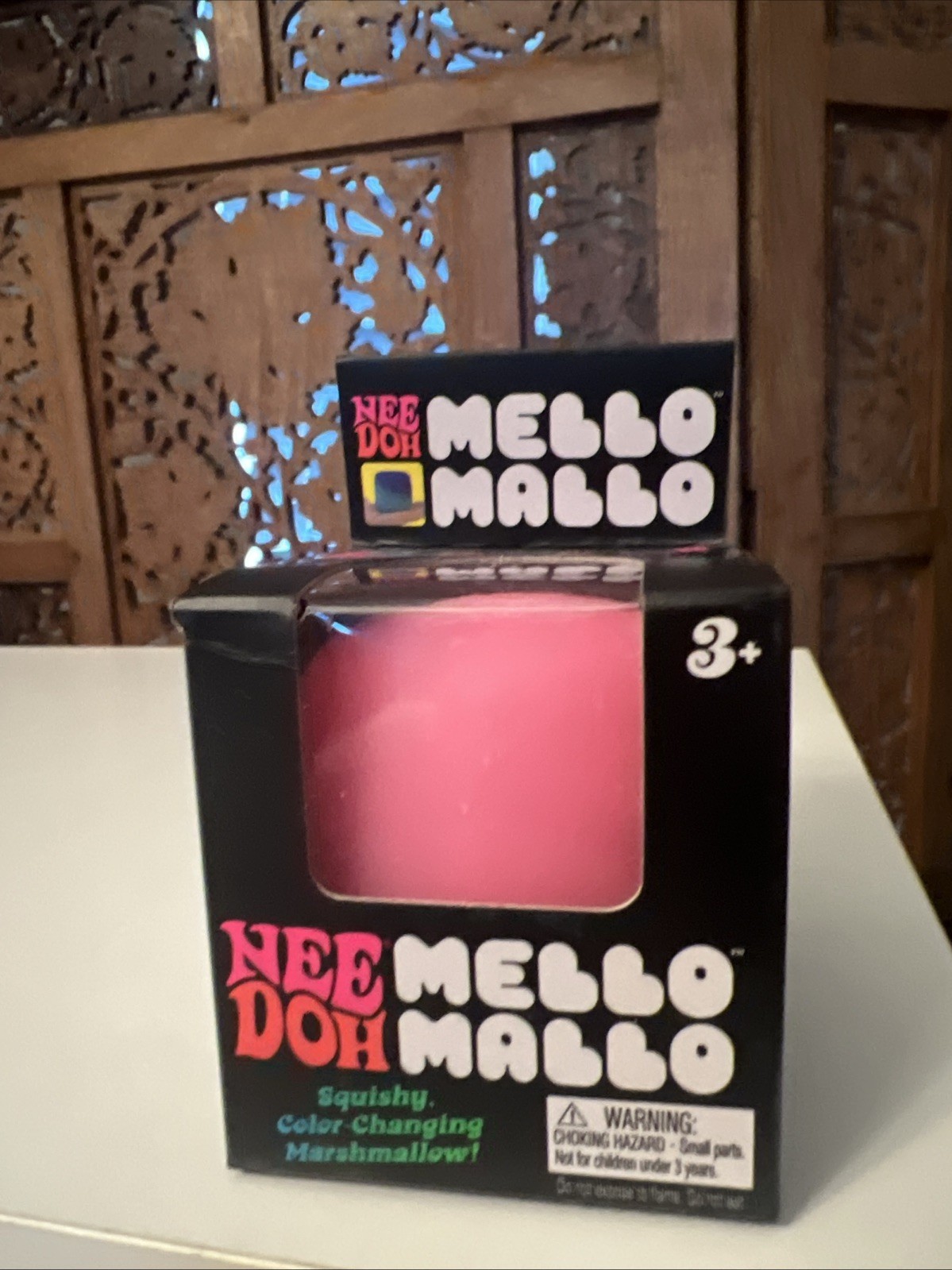 Nee Doh Mello Mallo TRIO x3 Color Changing Marshmallow Schylling Sealed Box NEW