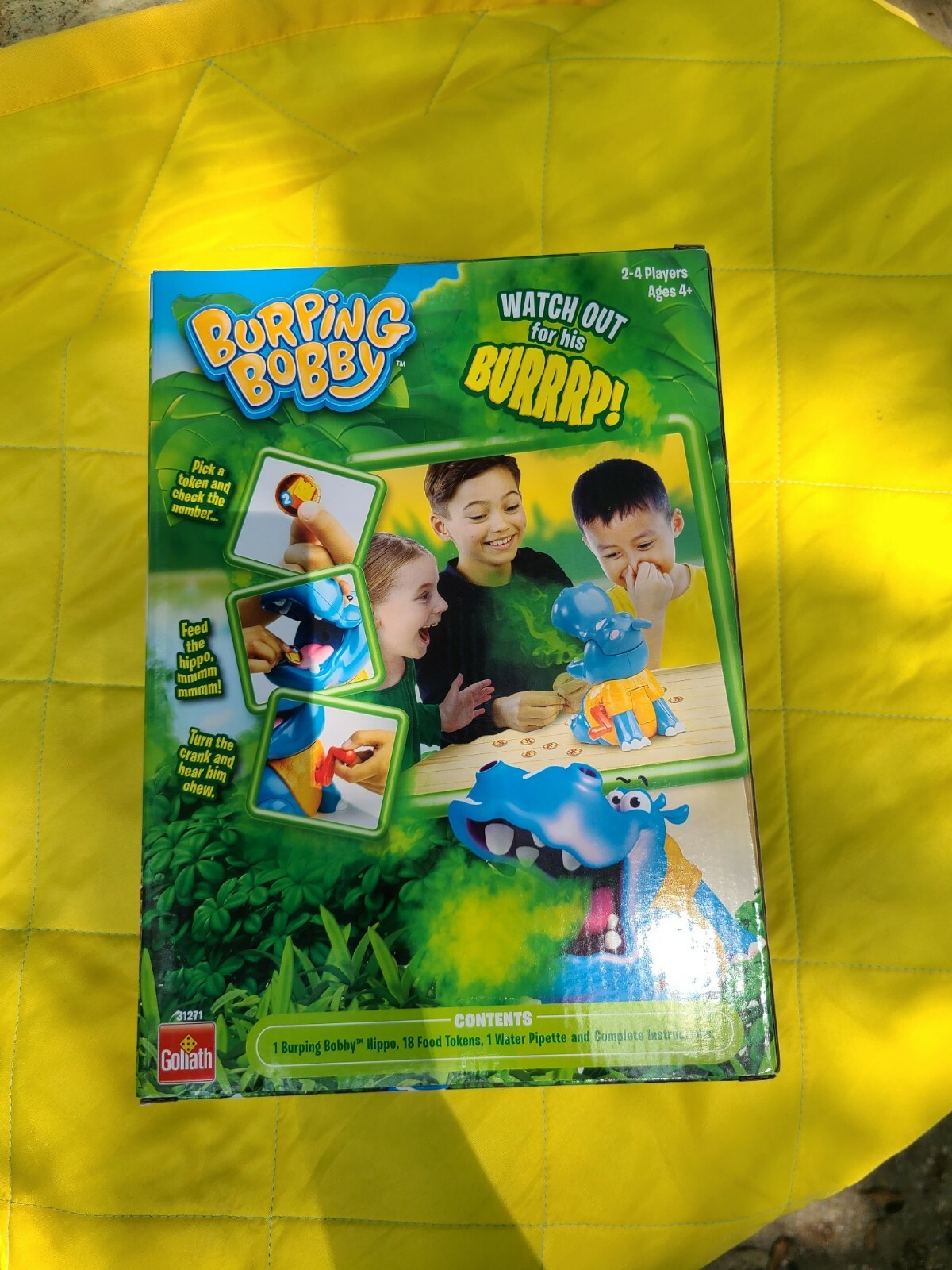 Burping Bobby Game by Goliath Ages 4+ Family Game Night Fun NIB