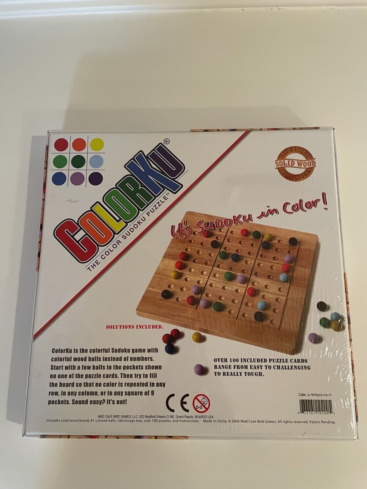 BRAND NEW ColorKu – Color Sudoku Puzzle Game by Mad Cave Bird Games