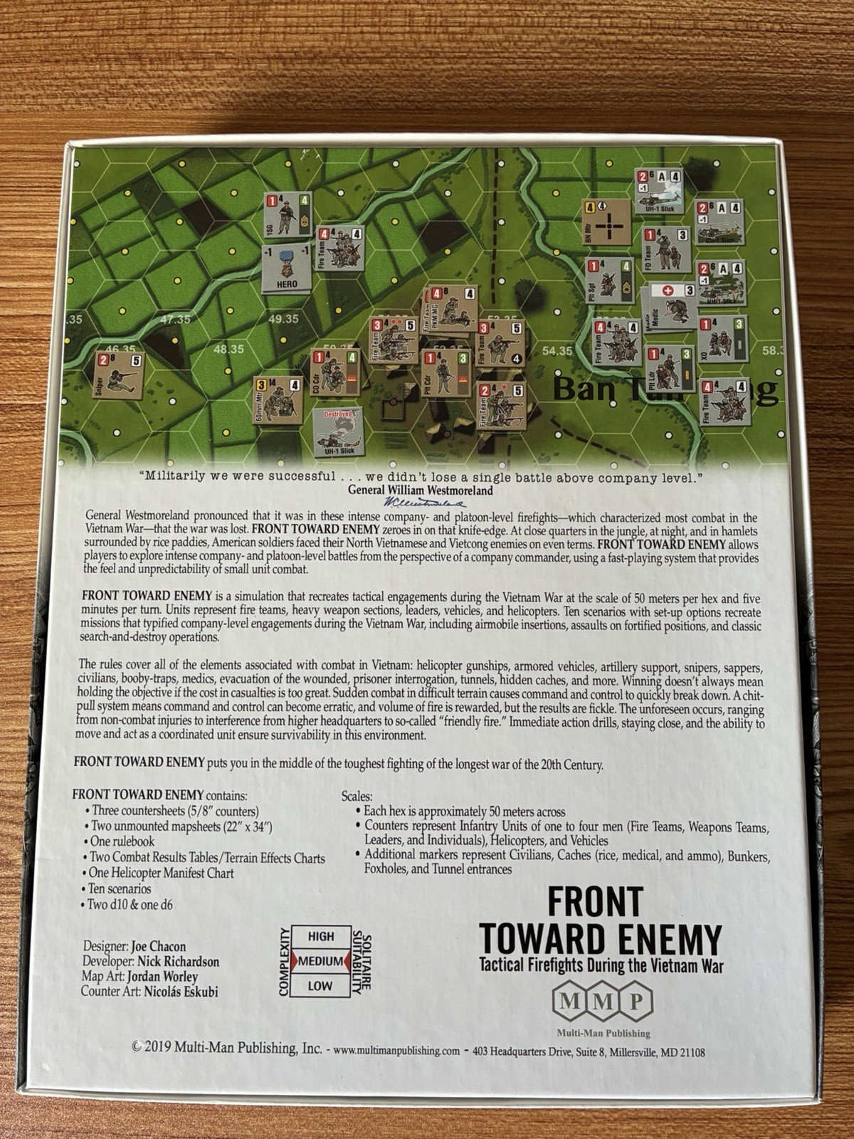 MMP games Front Toward Enemy