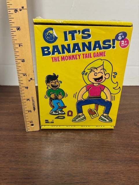 It’s Bananas! The Monkey Tail Game Age 6+ Sealed Unopened New In Box McMiller