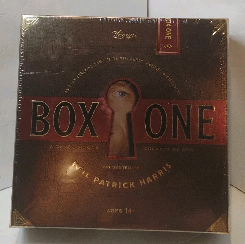 2020 Box One Presented By Neil Patrick Harris Game A Game For One Created By One