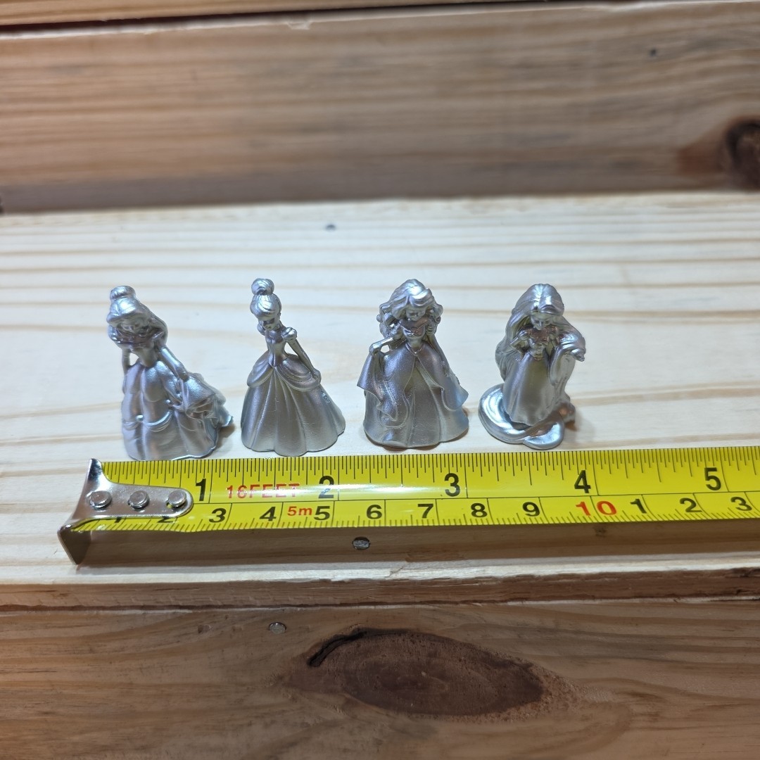 Monopoly Disney Princess Edition 4 Replacement Princess Replacement Tokens/Pcs.
