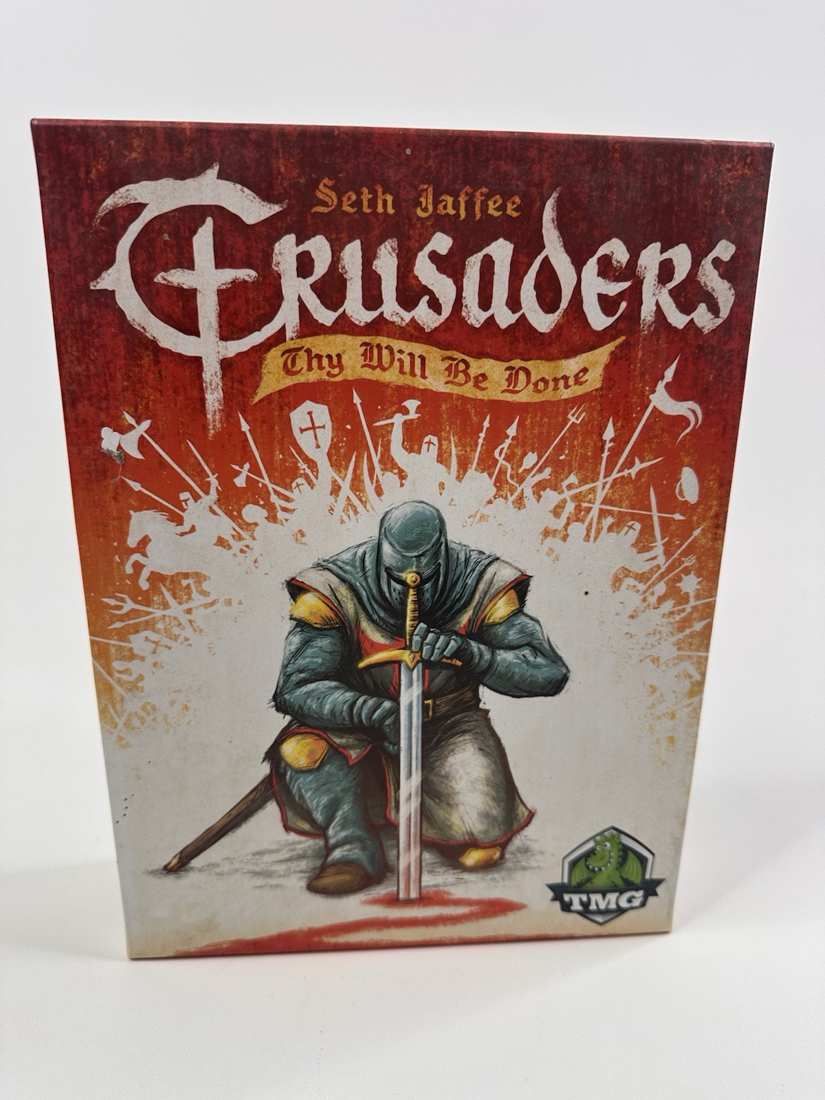 CRUSADERS THY WILL BE DONE BOARD GAME TASTY MINSTREL GAMES SETH JAFFEE 2017