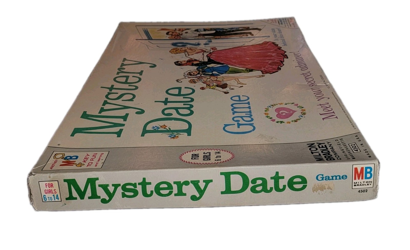 Vtg 1965 Mystery Date Board Game by Milton Bradley Complete Nostalgic Game Nite