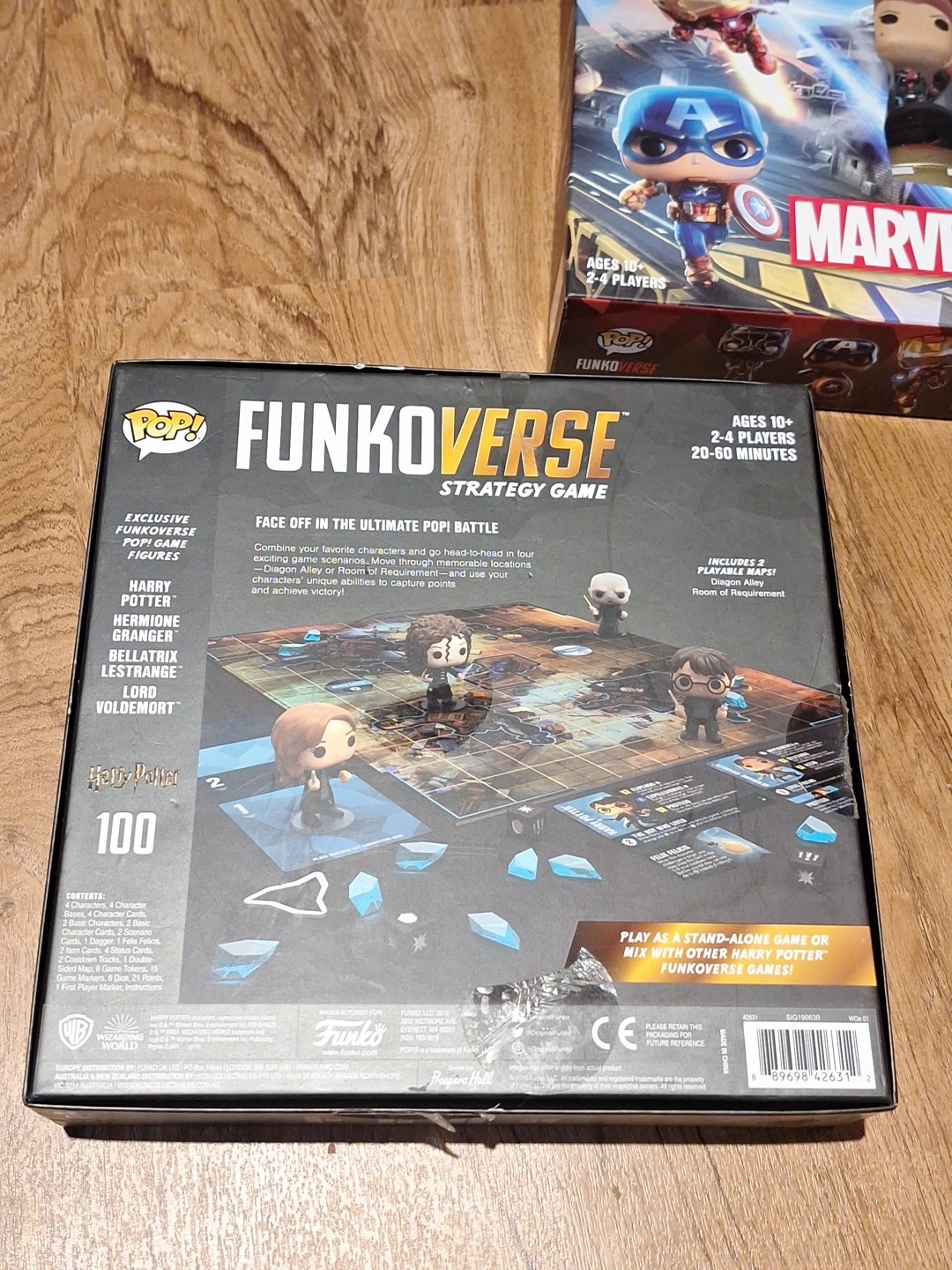 Funko Funkoverse Strategy Game Lot Harry Potter Jurassic Park DC Marvel