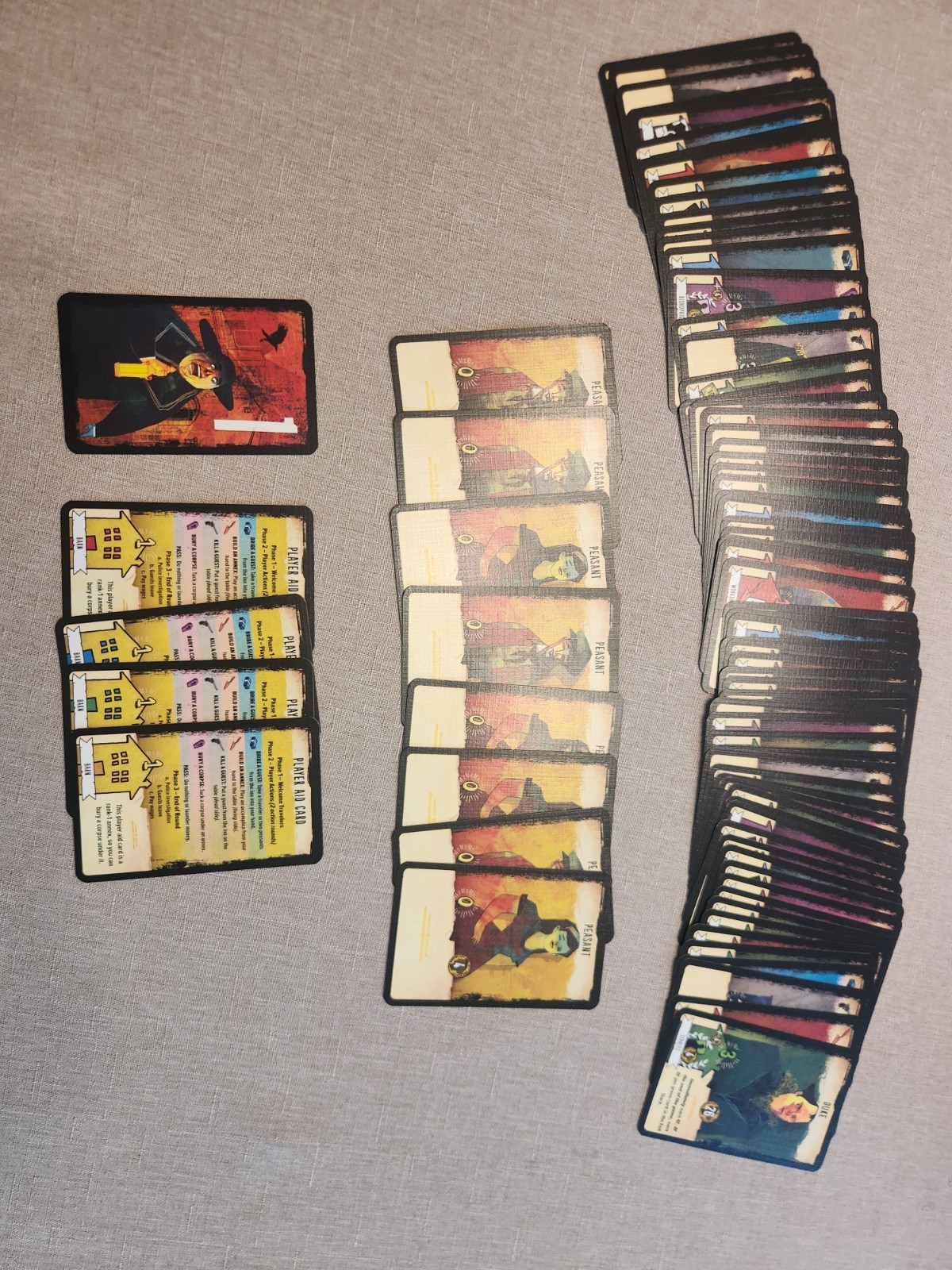 The Bloody Inn The Board Game 2015 Nicolas Robert Pearl Games Free Shipping